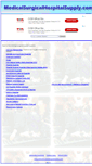 Mobile Screenshot of medicalsurgicalhospitalsupply.com